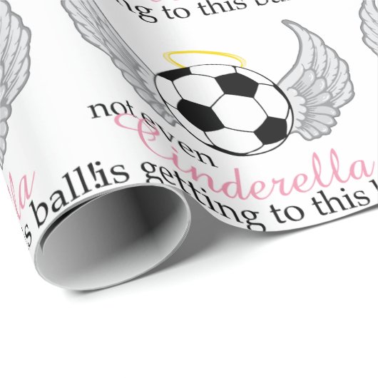 Papier Cadeau Cendrillon (Coin rond)