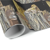 Papier Cadeau Cendrillon dans le grenier (Coin rond)