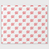 Papier Cadeau cent émoticônes (Plat)