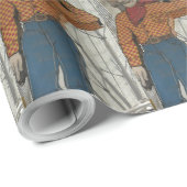 Papier Cadeau Centre-ville de Las Vegas (Coin rond)