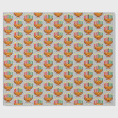 Papier Cadeau Céphalée de Kwanzaa (Plat)