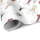 Papier Cadeau Cephalopoddified (Coin rond)