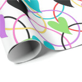 Papier Cadeau Cercle d'amour (Coin rond)