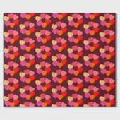 Papier Cadeau Cercle d'amour (Plat)