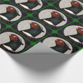 Papier Cadeau Cercle de faisan de Ringneck (Coin)