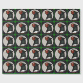Papier Cadeau Cercle de faisan de Ringneck (Plat)