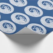 Papier Cadeau Cercle de Swirl (Coin)