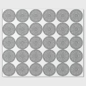 Papier Cadeau cercle de yoga (Plat)