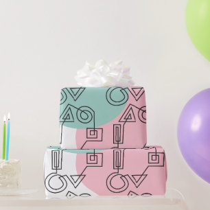 Papier Cadeau Cercle des formes