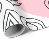 Papier Cadeau Cercle des formes (Coin rond)