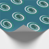 Papier Cadeau Cercle géométrique moderne (Coin)