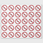 Papier Cadeau Cercle personnalisé avec bouton (Plat)