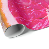 Papier Cadeau Cercles assortis des agrumes (Coin rond)