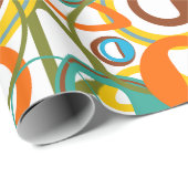 Papier Cadeau Cercles, cercles (Coin rond)