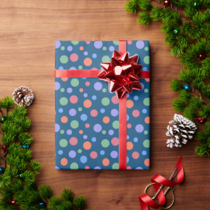 Papier Cadeau Cercles colorés