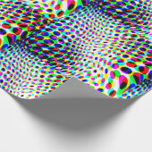 Papier Cadeau Cercles colorés amusants (Coin)