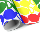 Papier Cadeau Cercles du Bauhaus (Coin rond)