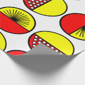 Papier Cadeau Cercles et étoiles (Coin)