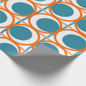 Papier Cadeau Cercles et lignes MCM (Coin)