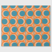 Papier Cadeau Cercles et lignes MCM (Plat)