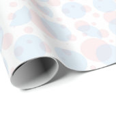 Papier Cadeau Cercles et Pois (Coin rond)
