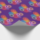 Papier Cadeau Cercles multicolores (Coin)