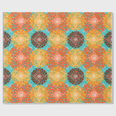 Papier Cadeau Cercles ponctués (Plat)
