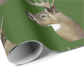 Papier Cadeau Cerf (Coin rond)