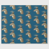 Papier Cadeau Cerf (Plat)
