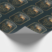 PAPIER CADEAU CERF – COLLECTION CHASSE (Coin)