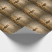 Papier Cadeau Cerf dans la forêt (Coin)