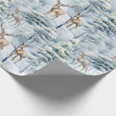 Papier Cadeau Cerf de forêt (Coin)