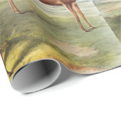 Papier Cadeau Cerf de Virginie (Cervus Richardsonii) (Coin rond)