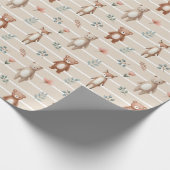 Papier Cadeau Cerf et ours (Coin)