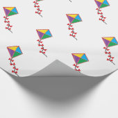 Papier Cadeau Cerf-volant coloré (Coin)