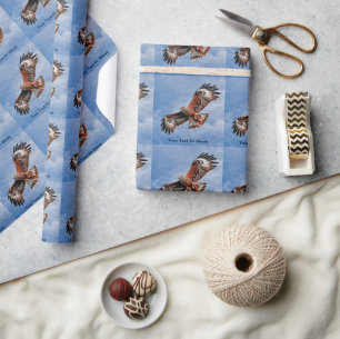 Papier Cadeau Cerf-volant rouge