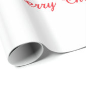 Papier Cadeau Cerfs communs de Noël dans la forêt d'arbre de (Coin rond)