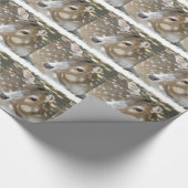 Papier Cadeau Cerfs communs mignons (Coin)