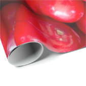 Papier Cadeau Cerise douce (Coin rond)