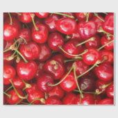 Papier Cadeau Cerise douce (Plat)