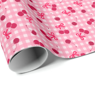 Papier Cadeau Cerises
