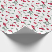 Papier Cadeau Cerises (Coin)