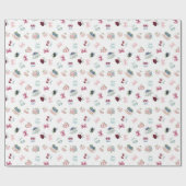 Papier Cadeau Cerises, baies et arcs ! (Plat)