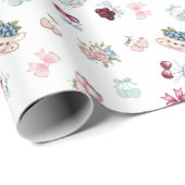 Papier Cadeau Cerises, baies et arcs ! (Coin rond)