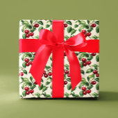 Papier Cadeau Cerises vintages