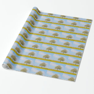 Papier Cadeau Cerisier Au Printemps
