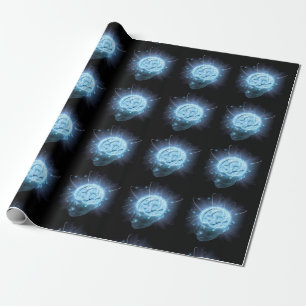 Papier Cadeau Cerveau atomique