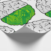 Papier Cadeau Cerveau de la carte mère