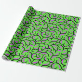 Papier Cadeau Cerveau monstre (Déroulé)