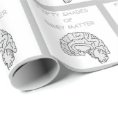 Papier Cadeau cerveaux (Coin rond)
